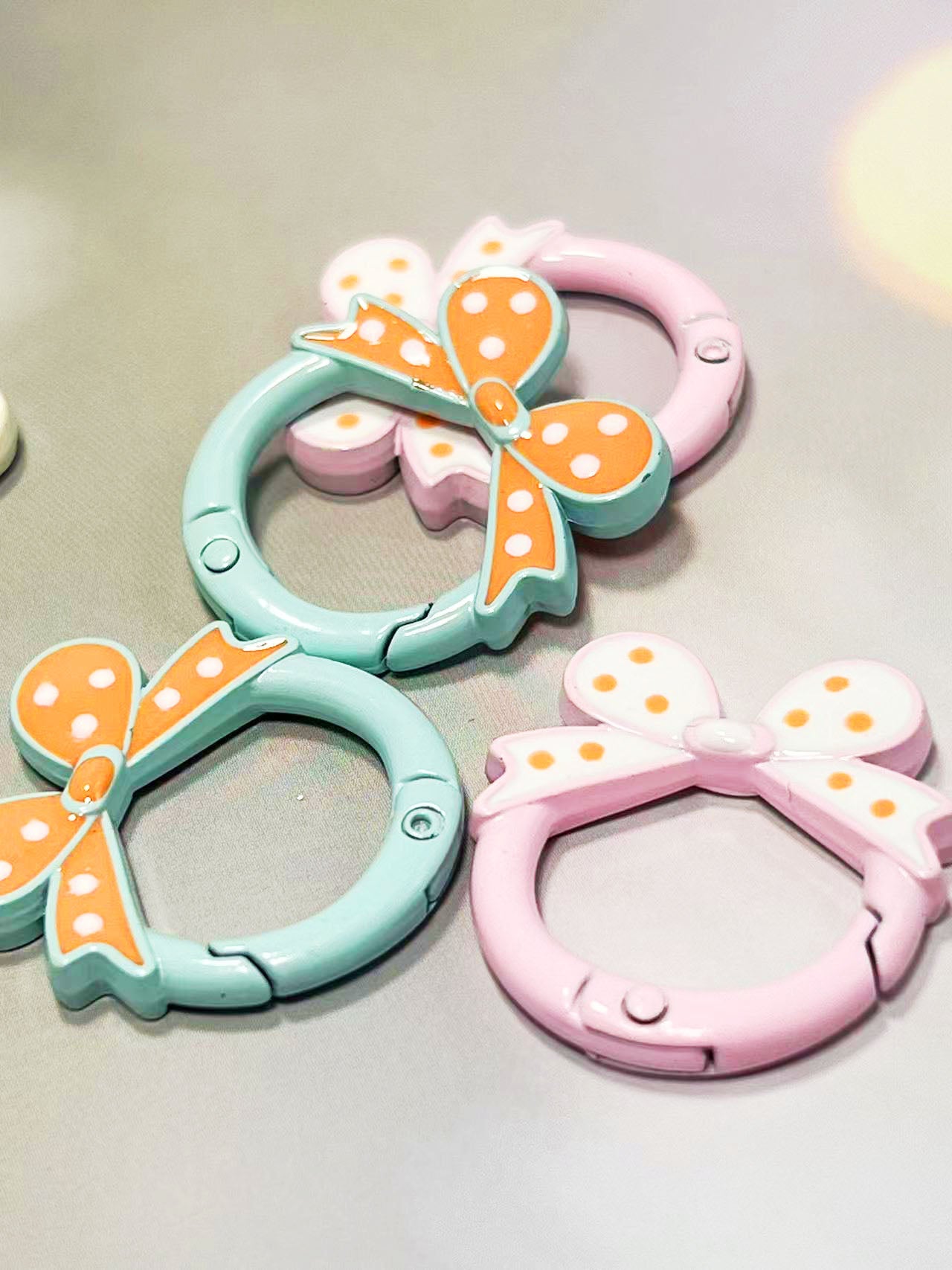 26㎜ カラフルリボン カラビナ N1052