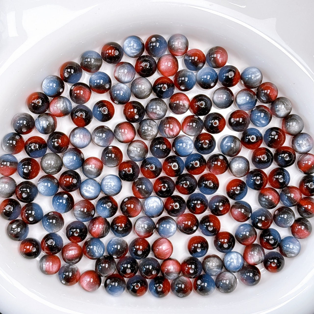 トライライトヴェール シラービーズ 10㎜