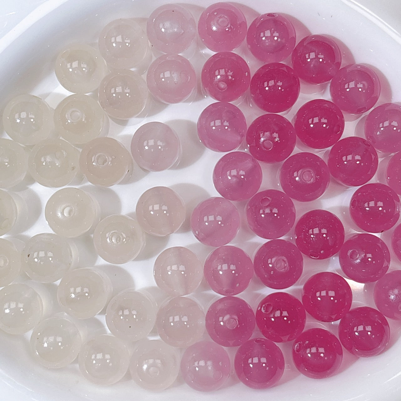 【特価】UV変色・夜光 樹脂ビーズ 16㎜ (20粒)