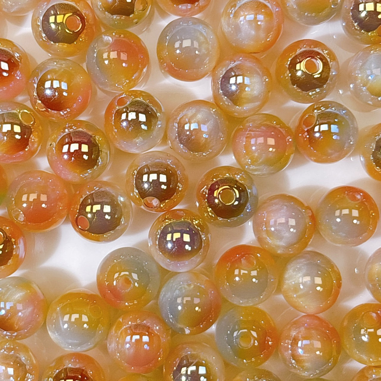 高品質 シラーミラージュ No.7ライトブルー×イエロー×ピンク 10㎜