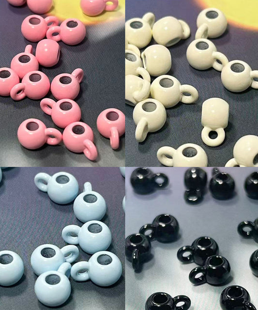 合金製エナメルカン付きパーツ 6㎜