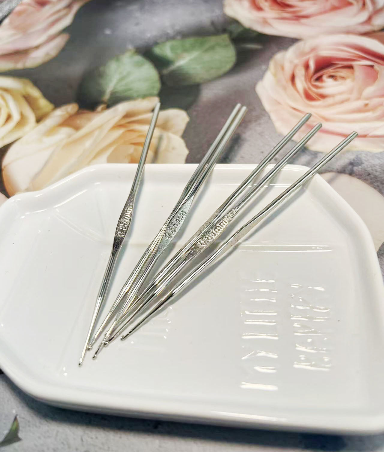 0.85mmステンレスかぎ針（5本）