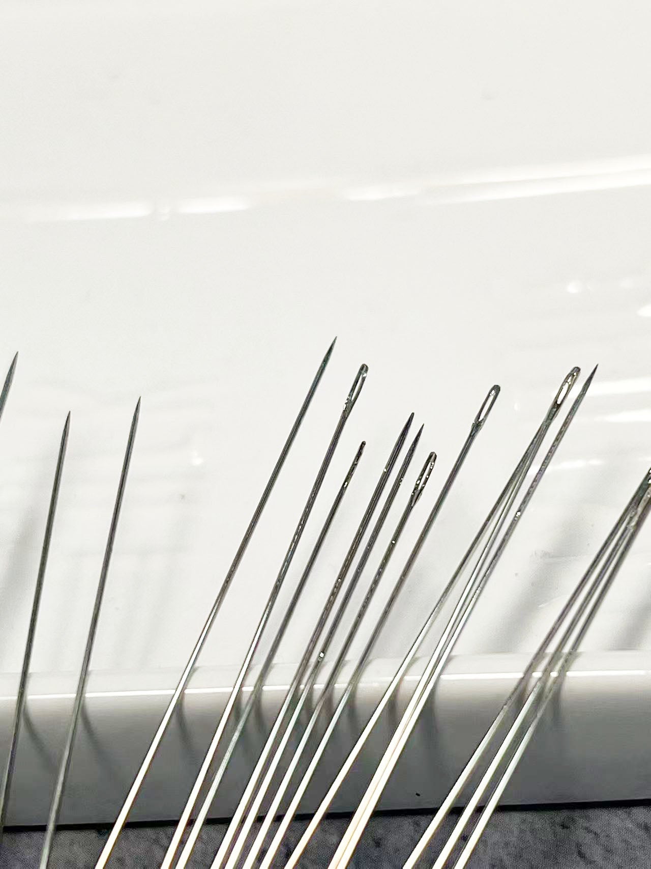 0.45mm ステンレス糸通し針（10本セット）