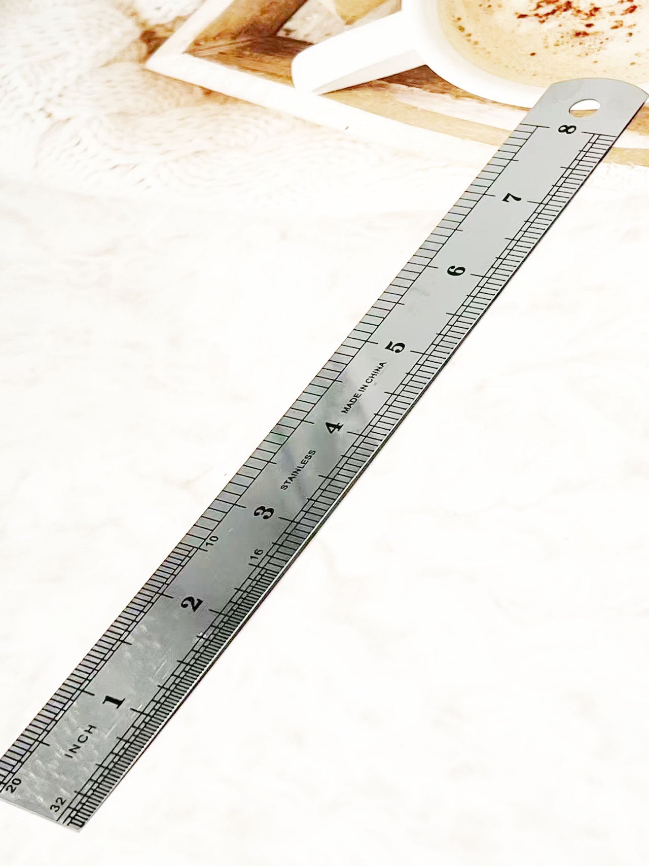 DIYハンドメイド用 超薄ステンレス定規