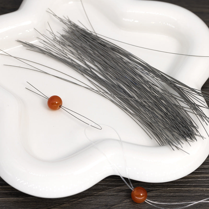 DIY用 ビーズ通しワイヤー（10本セット）