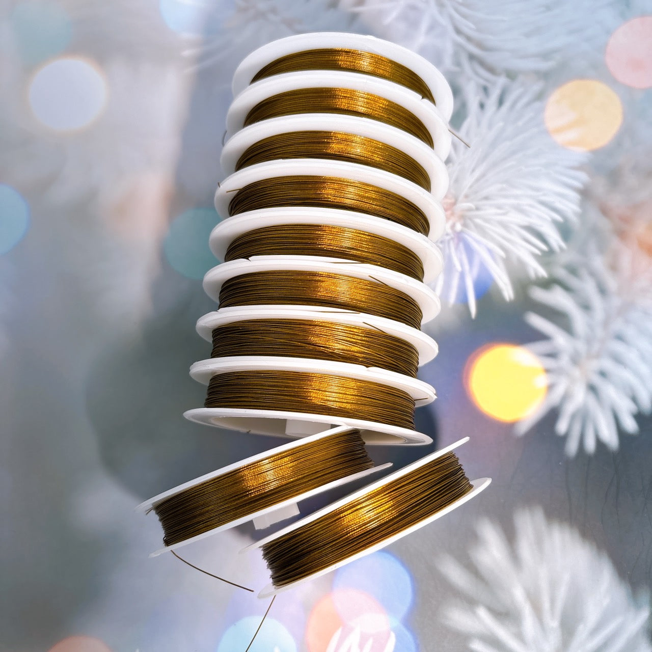 ワイヤー0.38㎜/ストラップ作りに必須