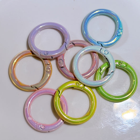 25㎜ オーロラカラー カラビナ