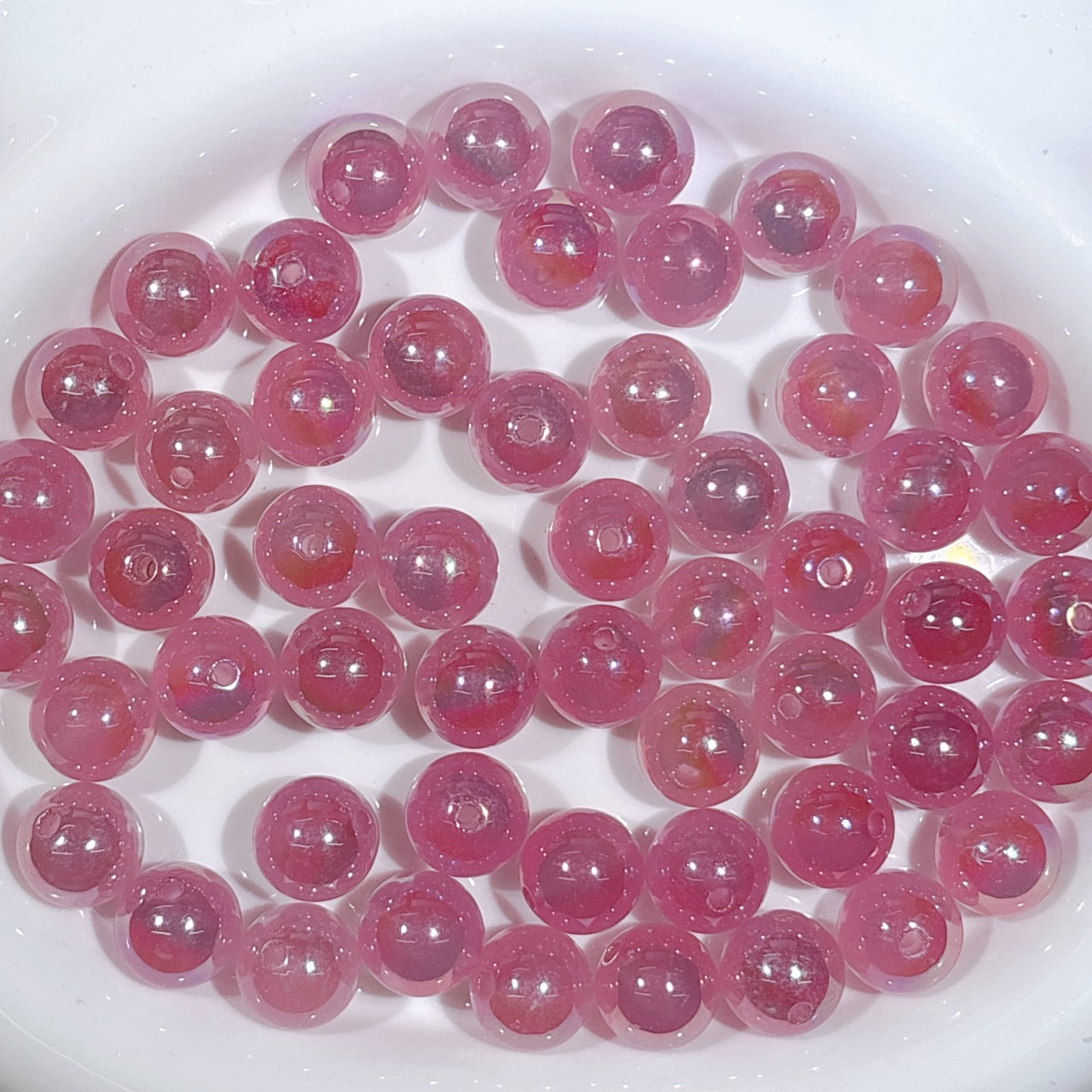 UV変色・夜光 オーロラビーズ 16㎜