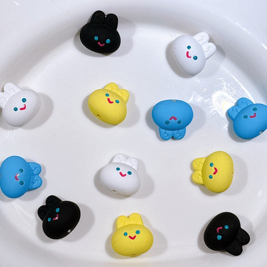 【特価】マットうさちゃん ビーズ  20㎜ (20個)