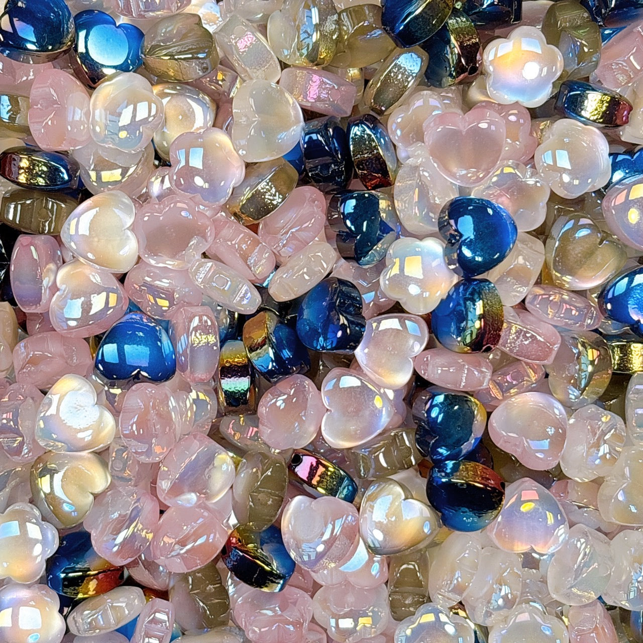 麗艶シェルムーンビーズ