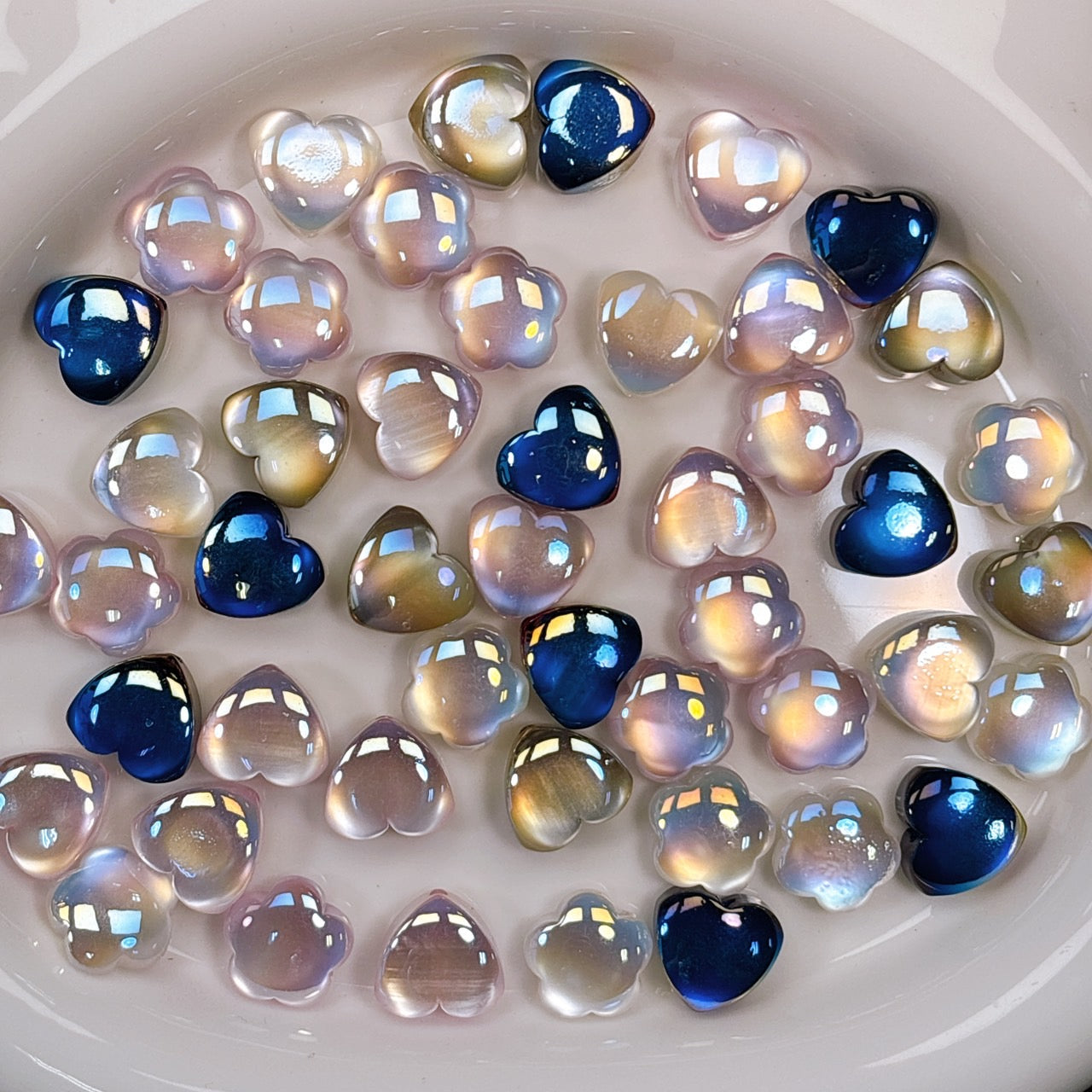 麗艶シェルムーンビーズ