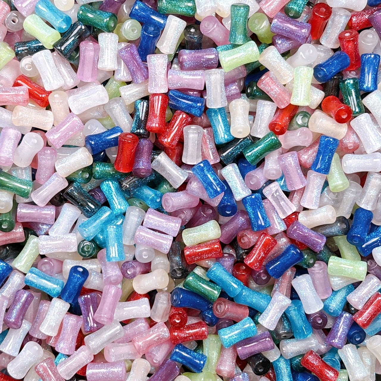 【特価】樹脂バンブービーズ MIXカラー