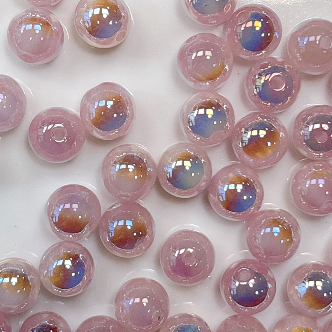 高品質メッキ仕上げ シラービーズ 10㎜