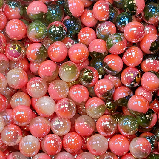 UV変色 雲シリーズ No.1桃色 光学ビーズ 16㎜