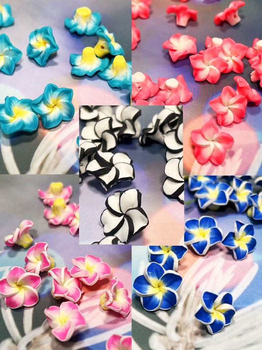 【特価】プルメリア・ソフトクレイ パーツ 14㎜