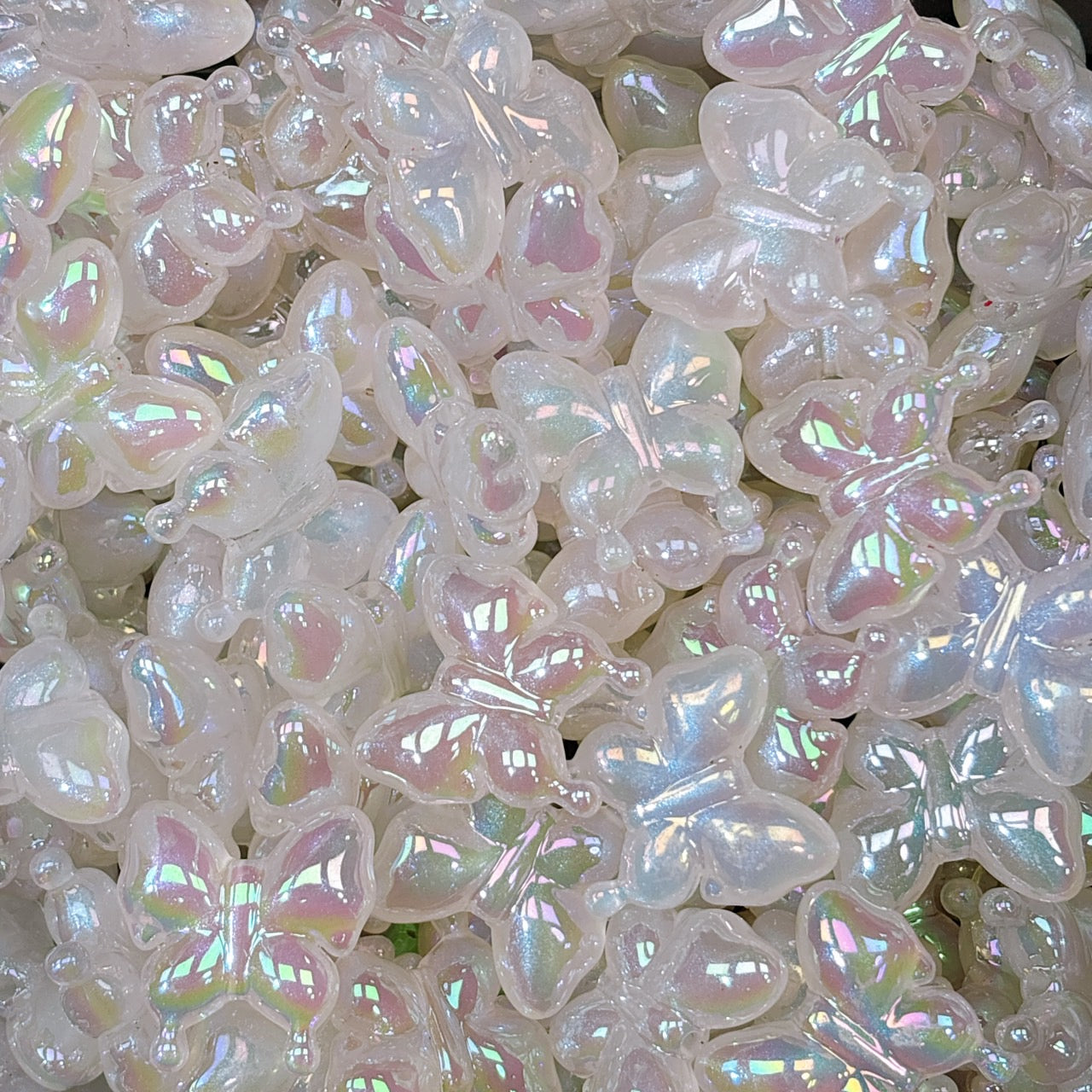 パステルバタフライ 夜光のオマケ付き！ 29×29㎜