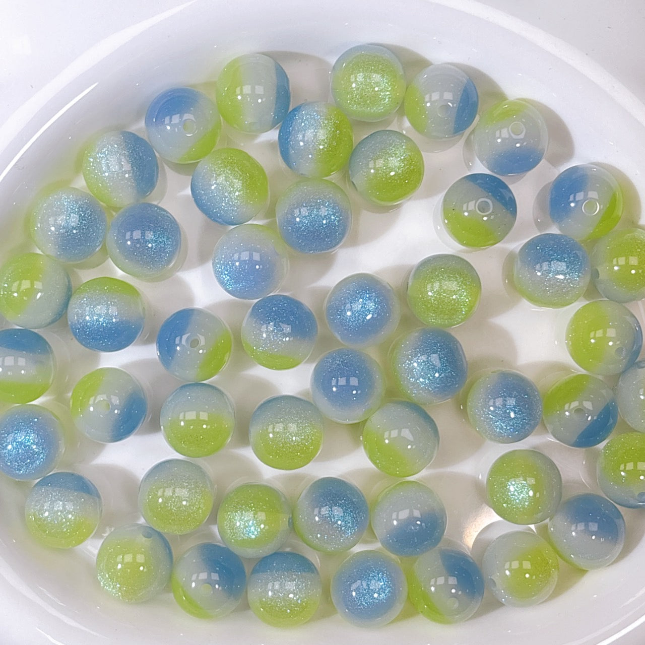 三光彩 No.1青×白×黄緑 16㎜