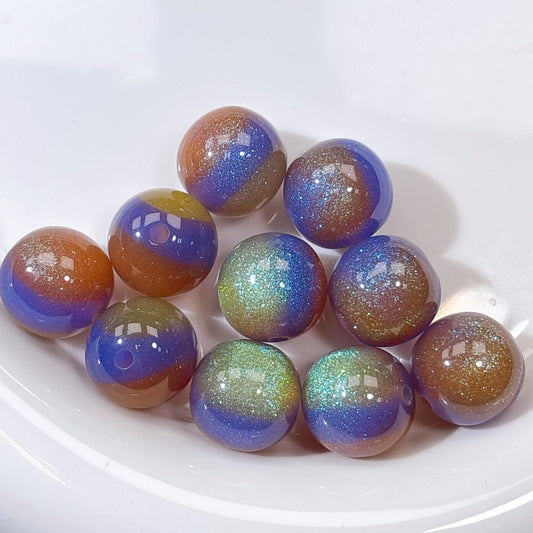 三光彩 No.3芥子色×紫×赤茶色 16㎜