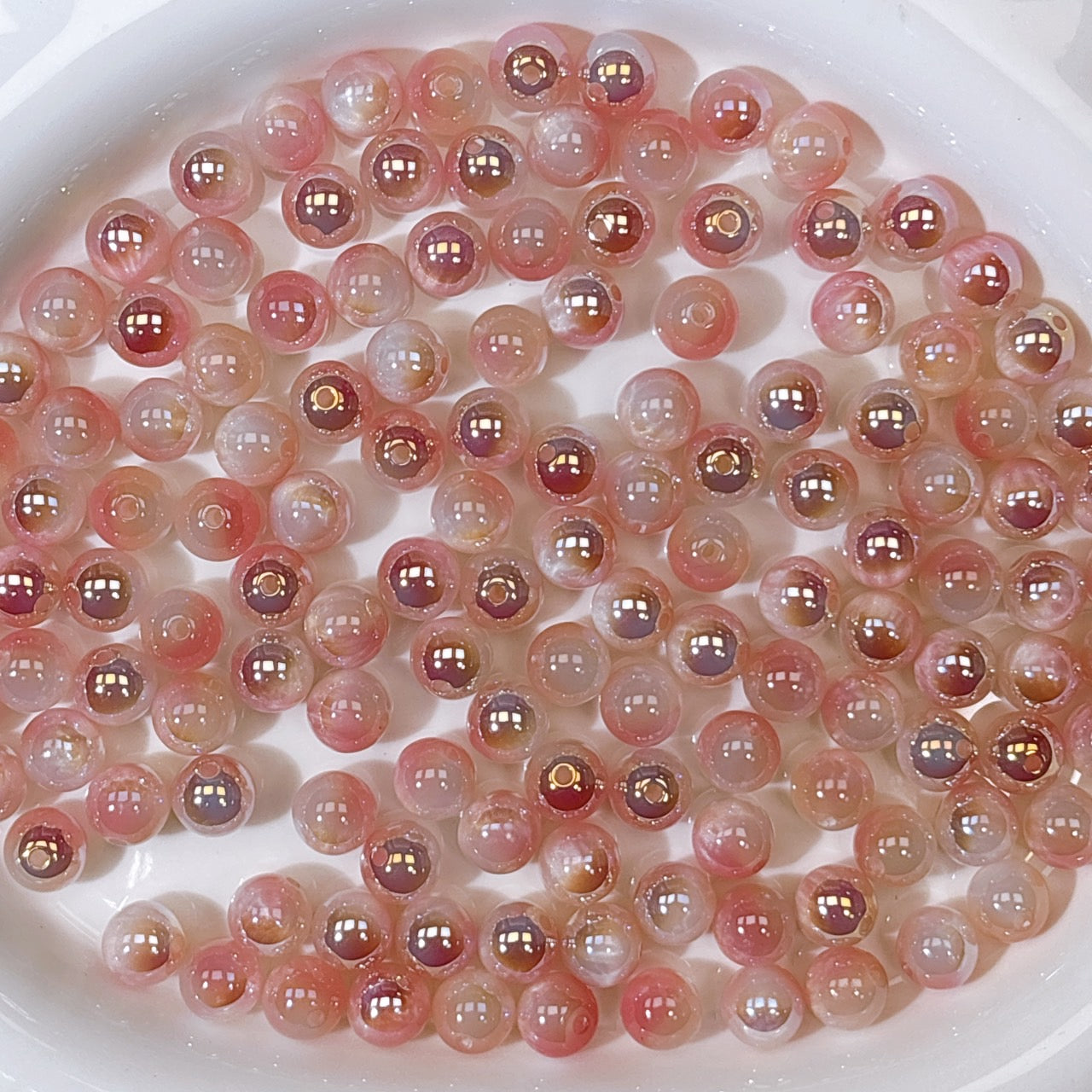 高品質 シラーミラージュ No.6ピンク×ライトピンク×ホワイト 10㎜