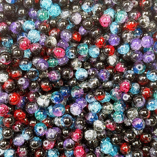 爆裂ガラスビーズ MIXカラー 8㎜